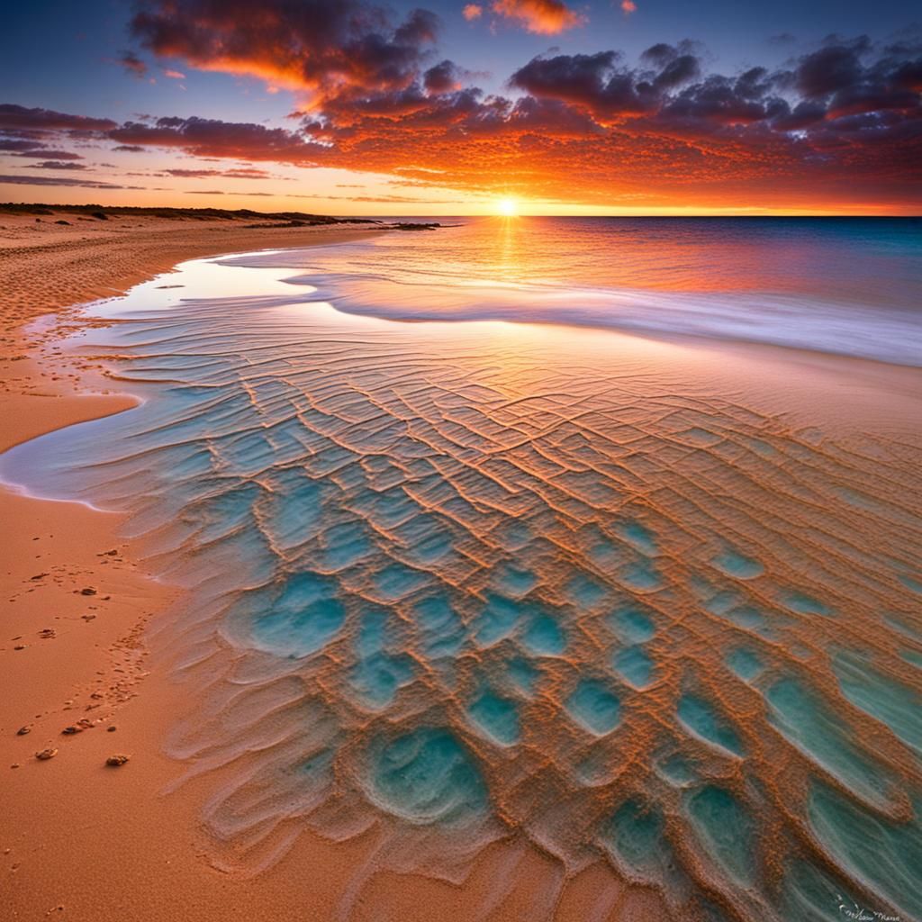 Ningaloo Coast Sunset: Western Australia Photograph
