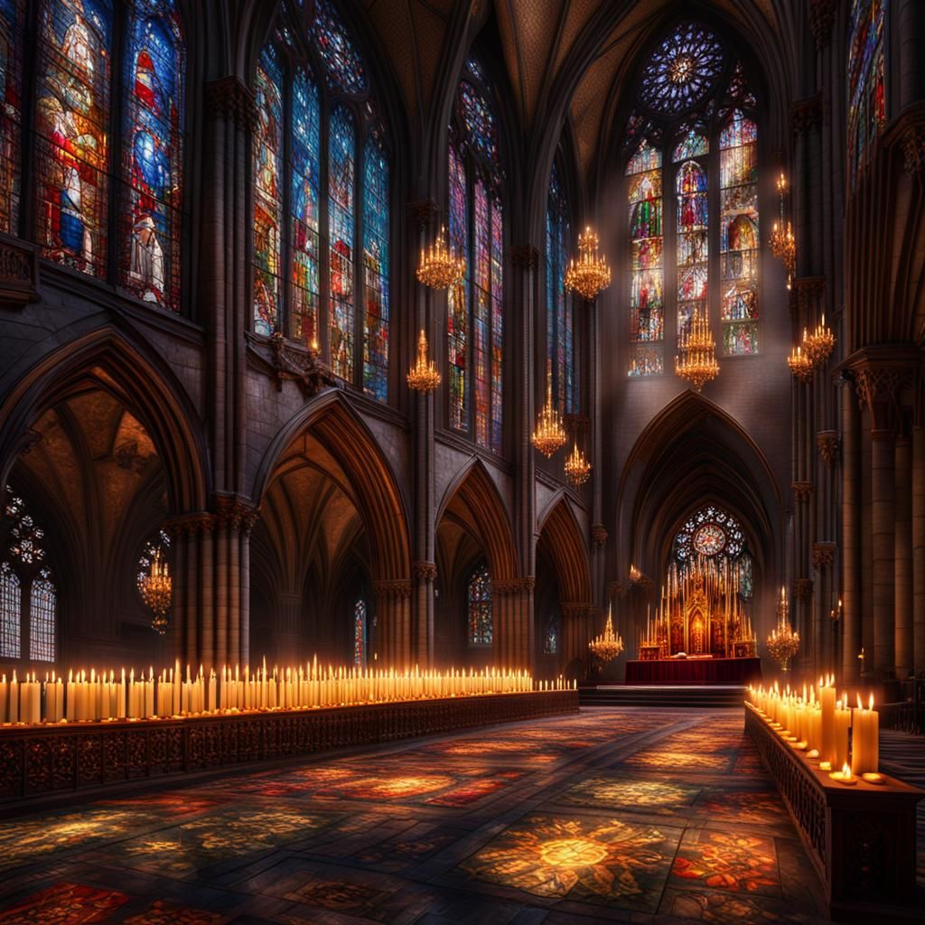 Dramatic Cathedral Ritual with Wizard