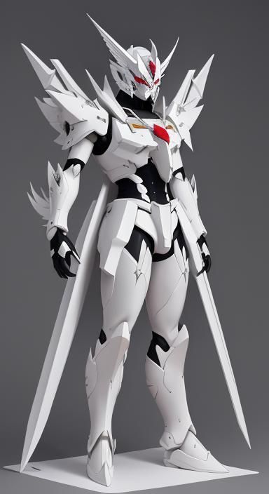 white devil gundam