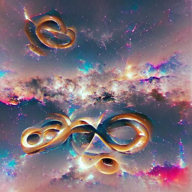 Abstract Rendering of Infinity Symbol