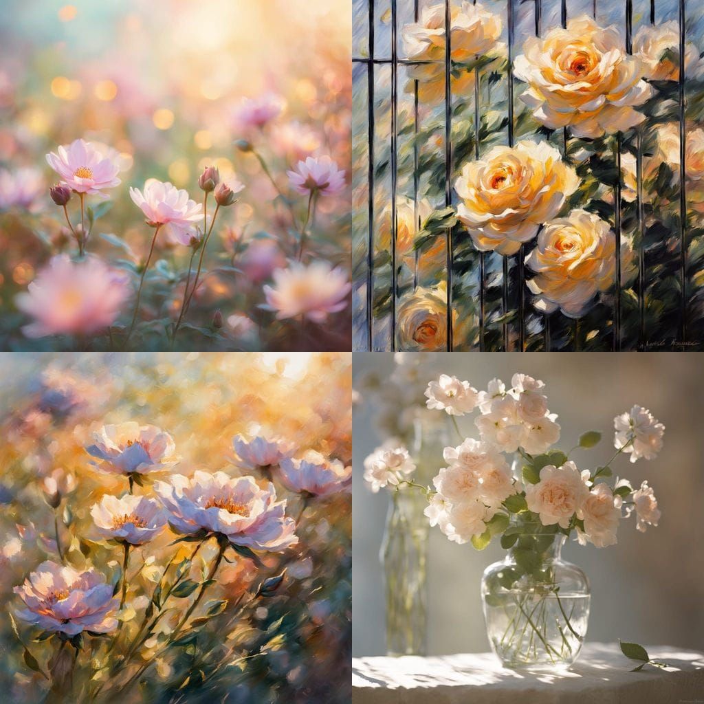 Roses in Light: Refraction Through Dark Lattices