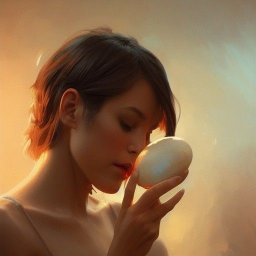 Crab Promotes Crab Milk: Hyperdetailed Digital Art