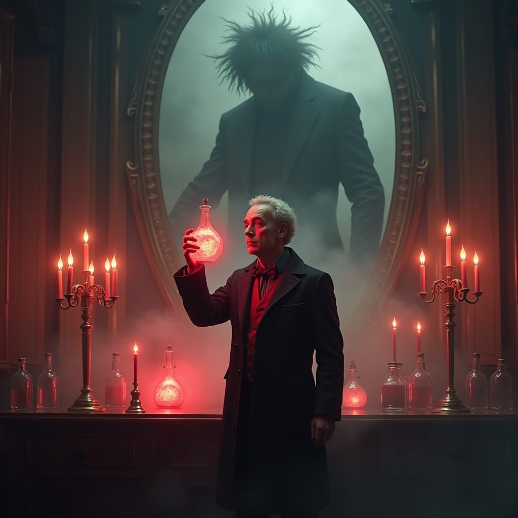 Dr. Jekyll's Laboratory: A Gothic Matte Painting