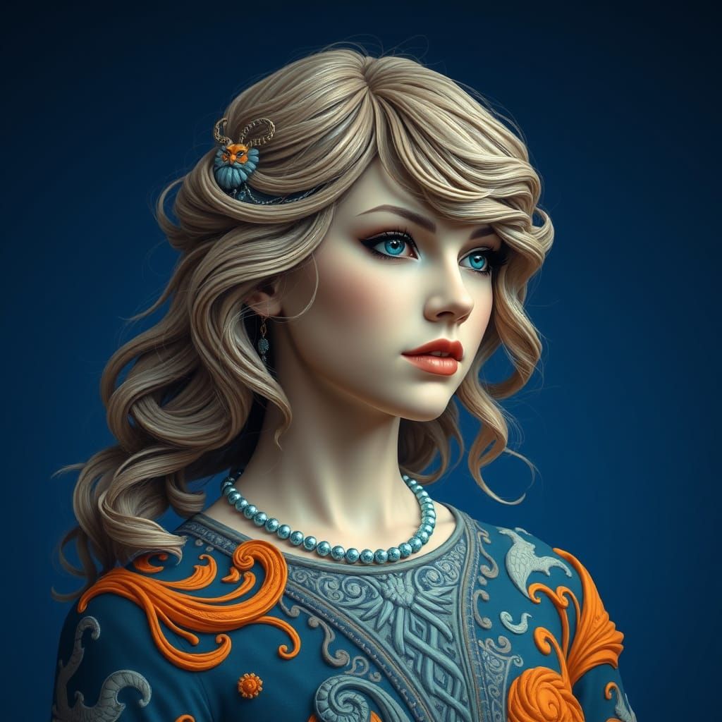 Regal Taylor Swift in Jasperware Style