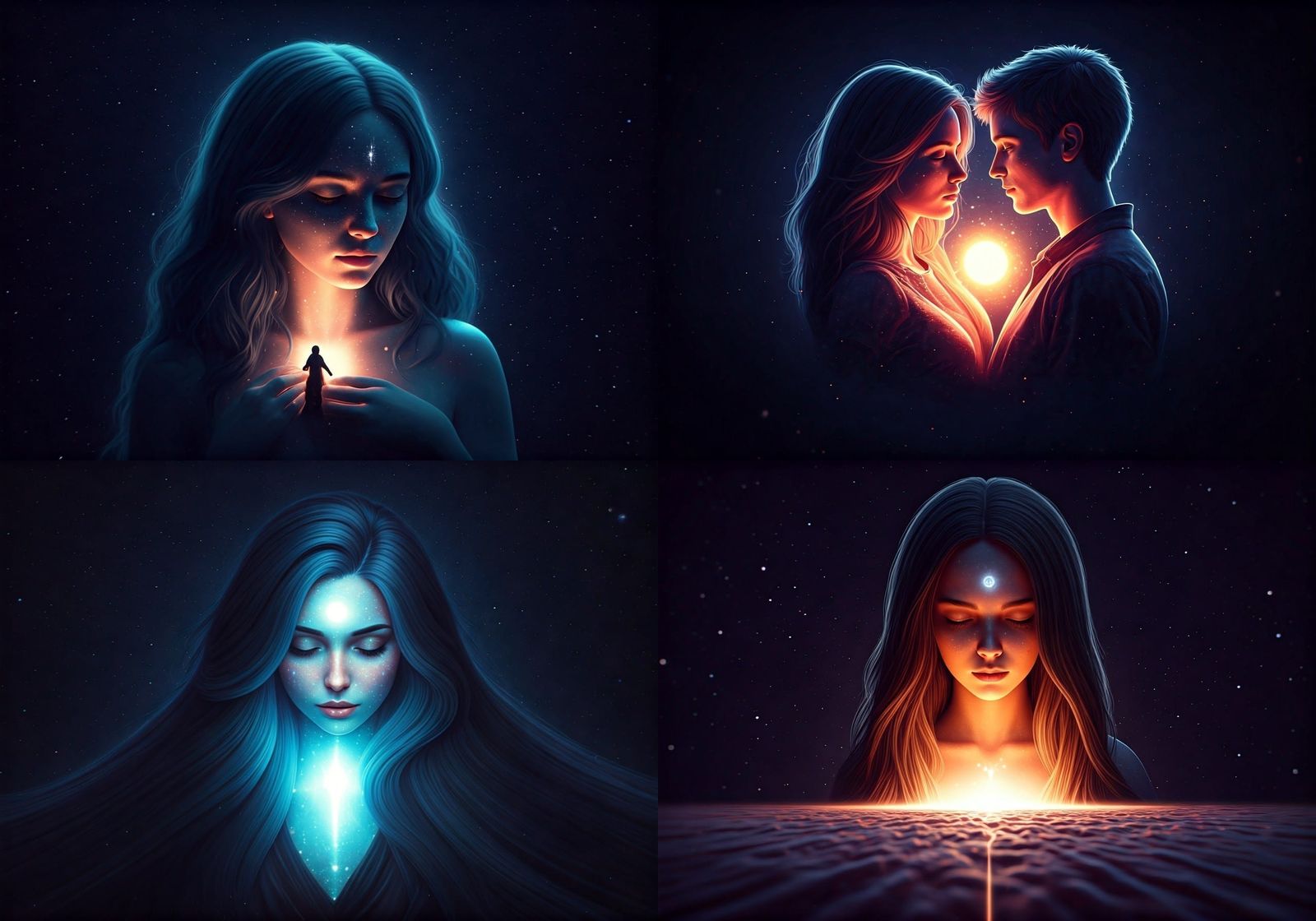 Celestial Beauty in Harmony with Nature