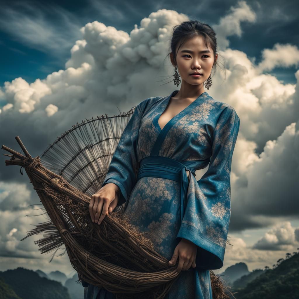 Hyperrealistic Image of a Beautiful Vietnamese Woman