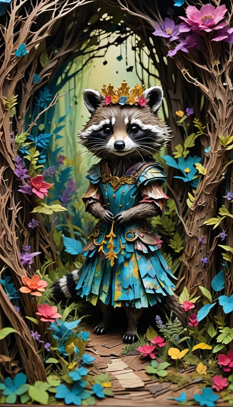 Raccoon Princess