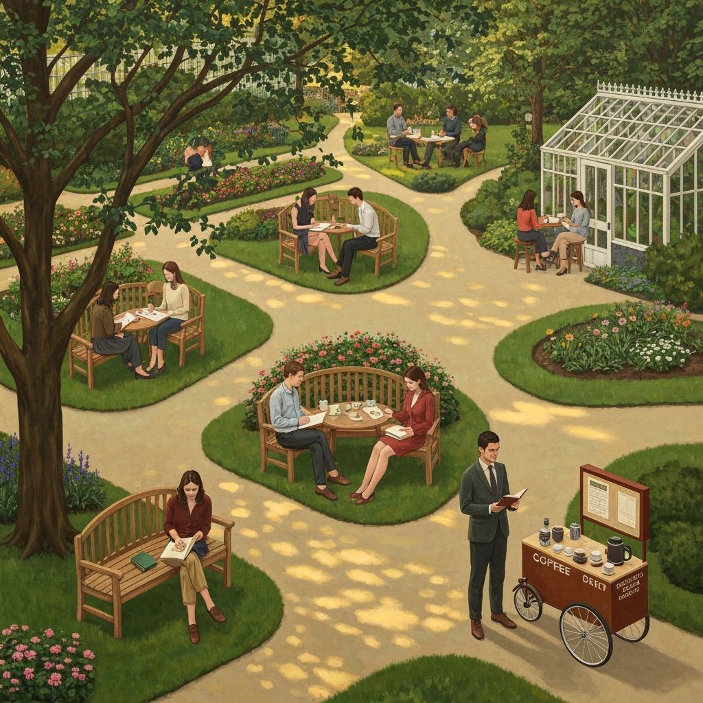 Edward Hopper Inspired Introvert Event in Botanical Garden