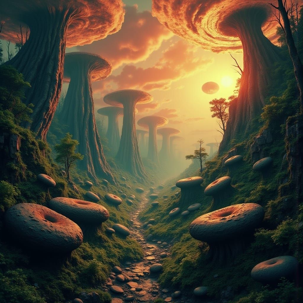 Silurian World in Primal Splendor