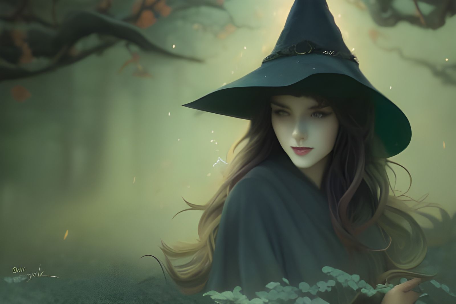 Ianthe in the Old Orchard