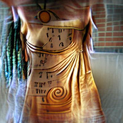 Ancient Goddess Wears Time as a Dress