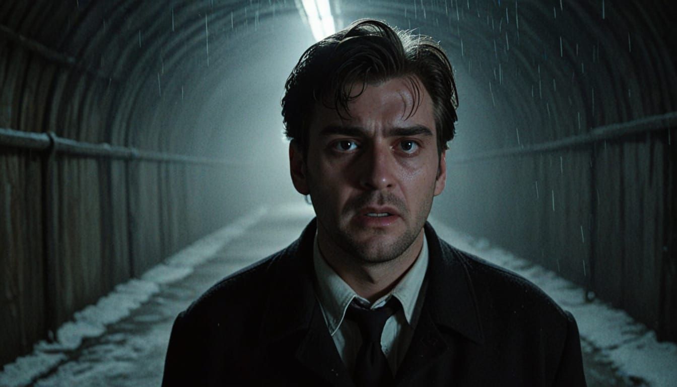 Terrified Driver Trapped in a Chilling, Dark Tunnel