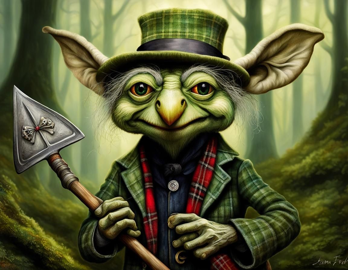 Scottish Influenced Leprechaun