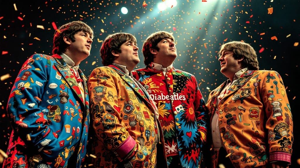 Super-Sized Rockers Satirize Modern Culture in Beatles-Inspi...