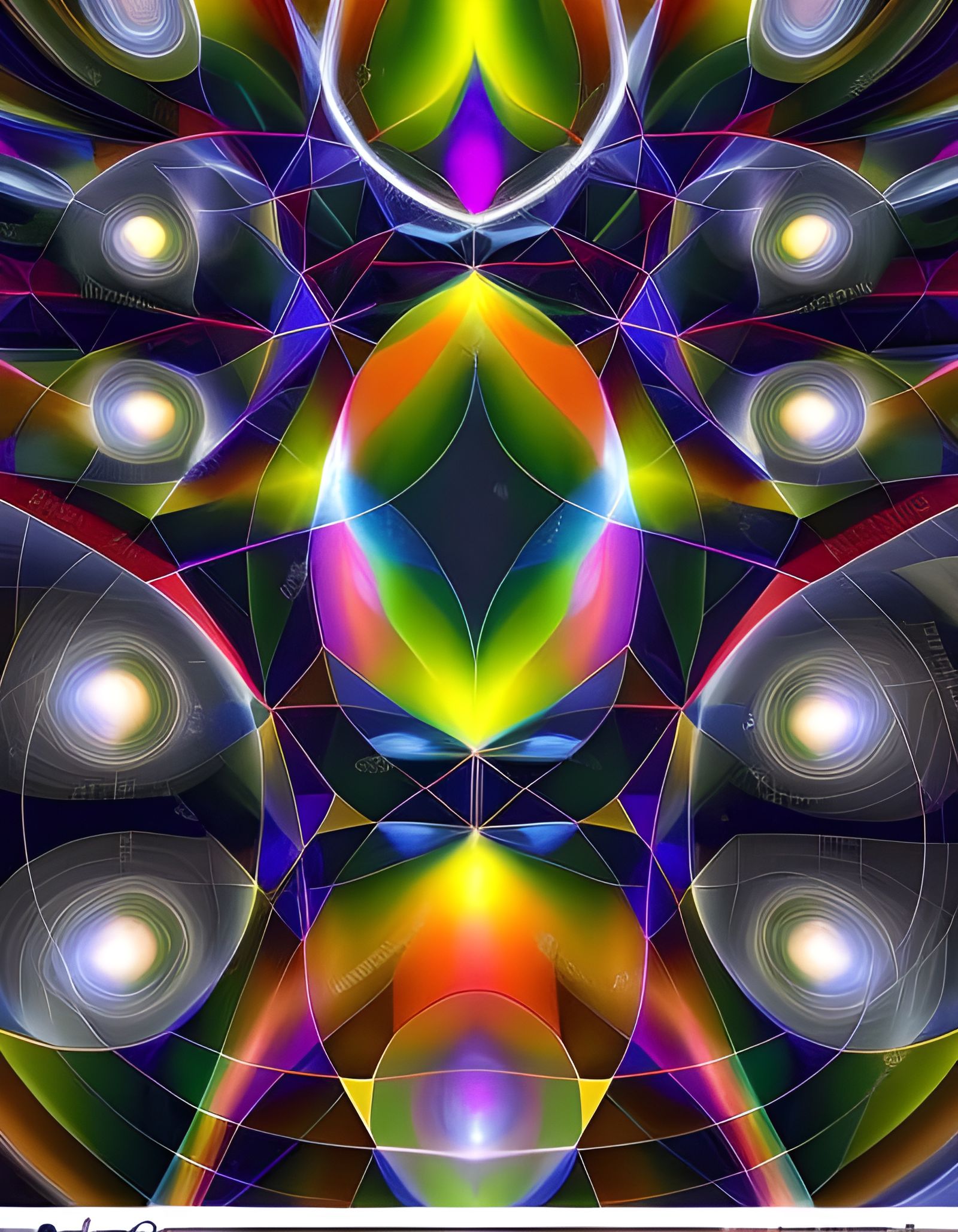 Abstract Quantum Geometry with Mirror Symmetry