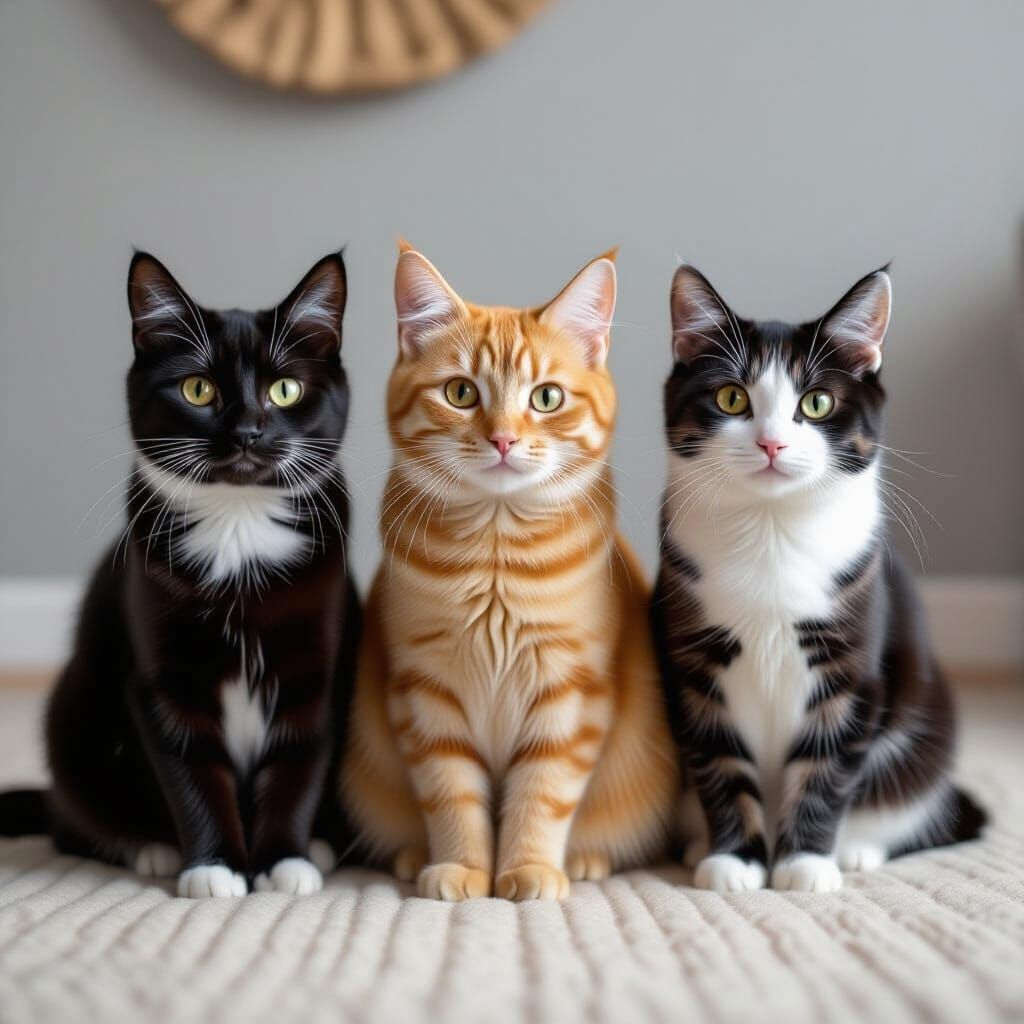 Cats as Generations: A Feline Celebration