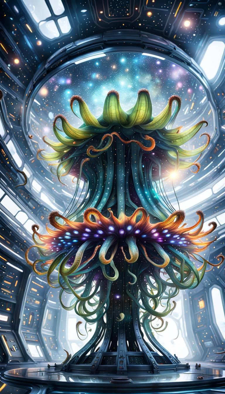 Spaceship - Alien Flower - 42