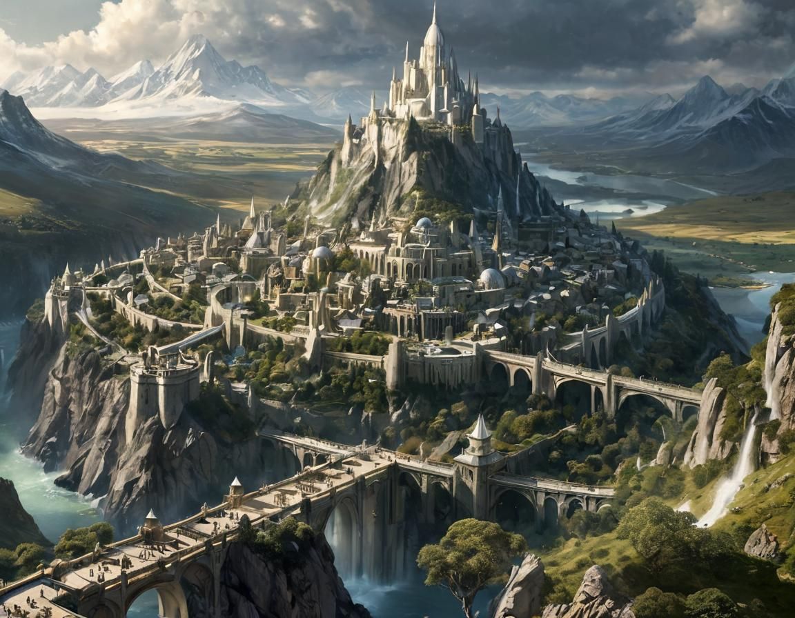 Gondolin: The Hidden Elven City of Middle Earth