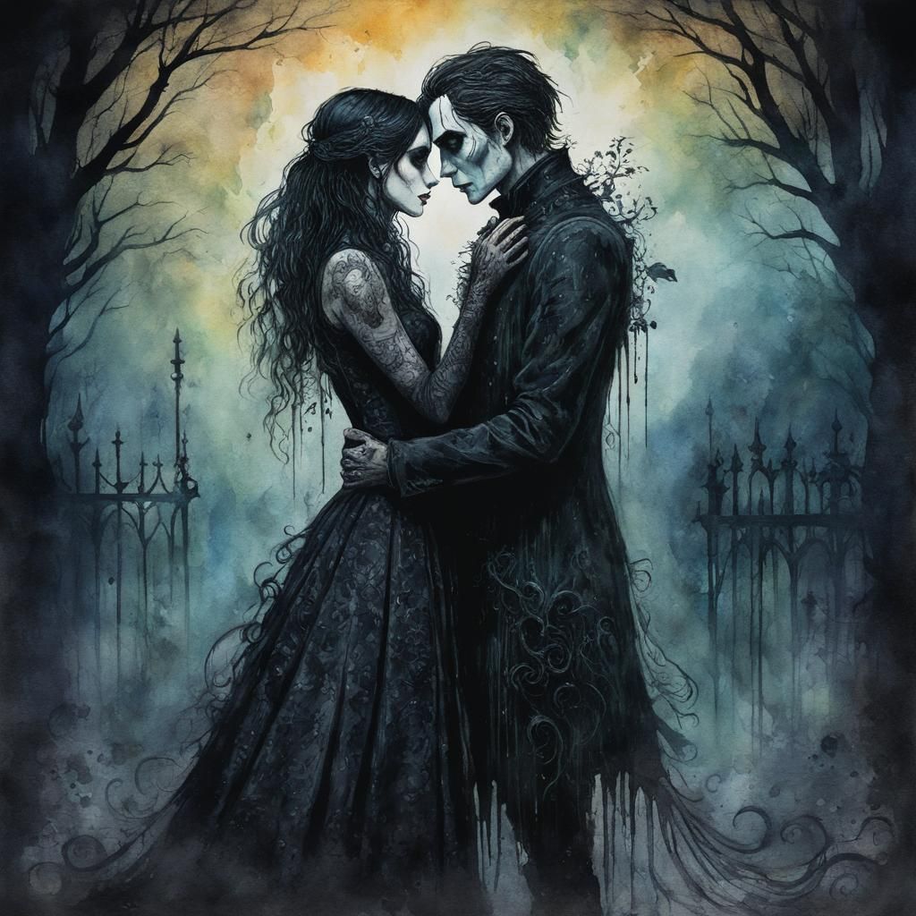 Gothic couple