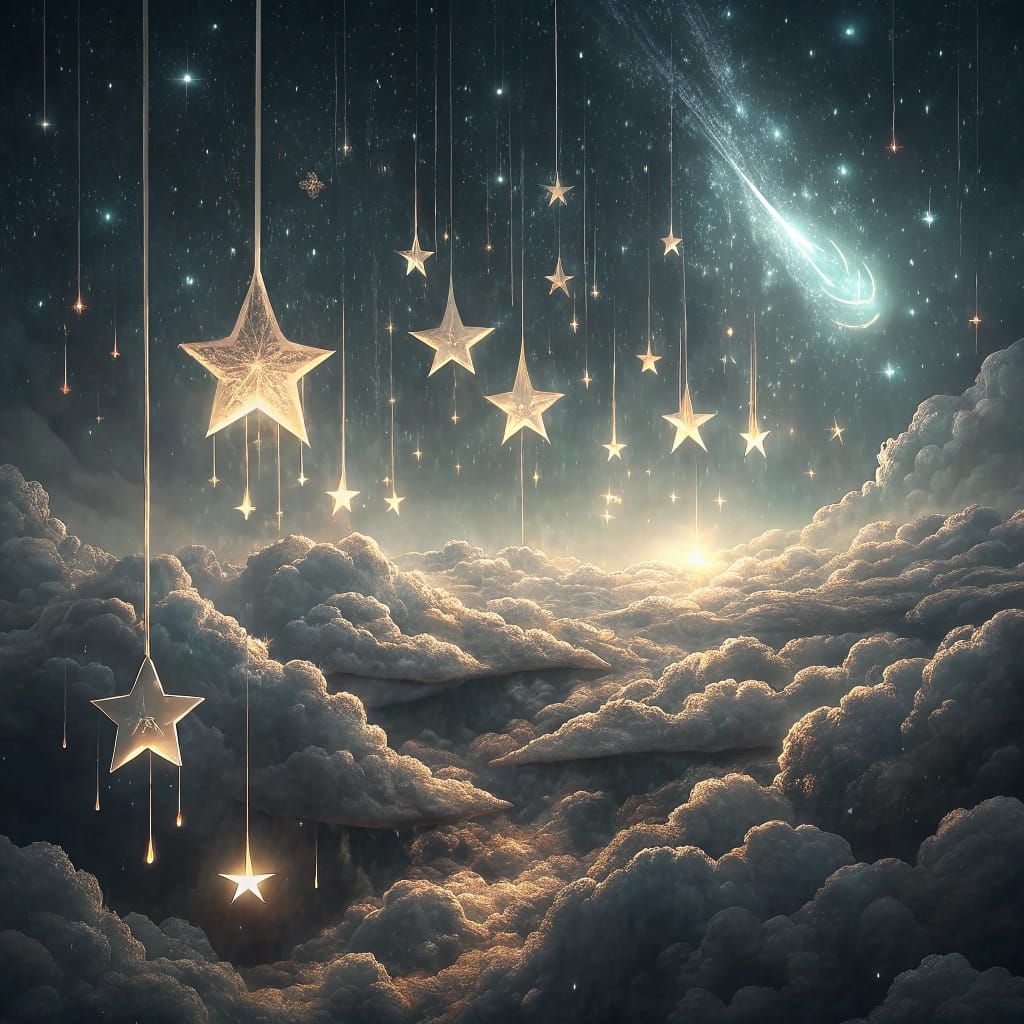 Celestial Silver Drizzle