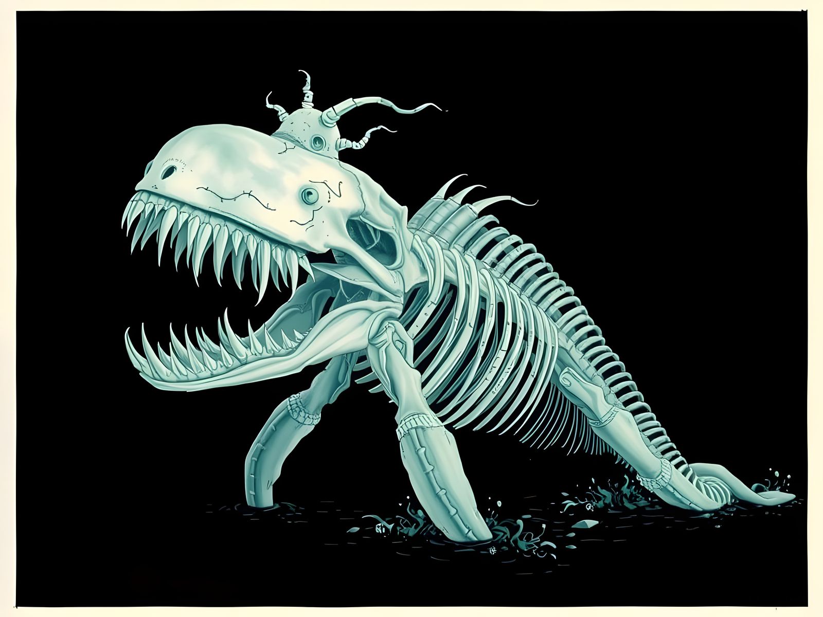 Bake-kujira: Ghost Whale Skeleton of Japanese Lore
