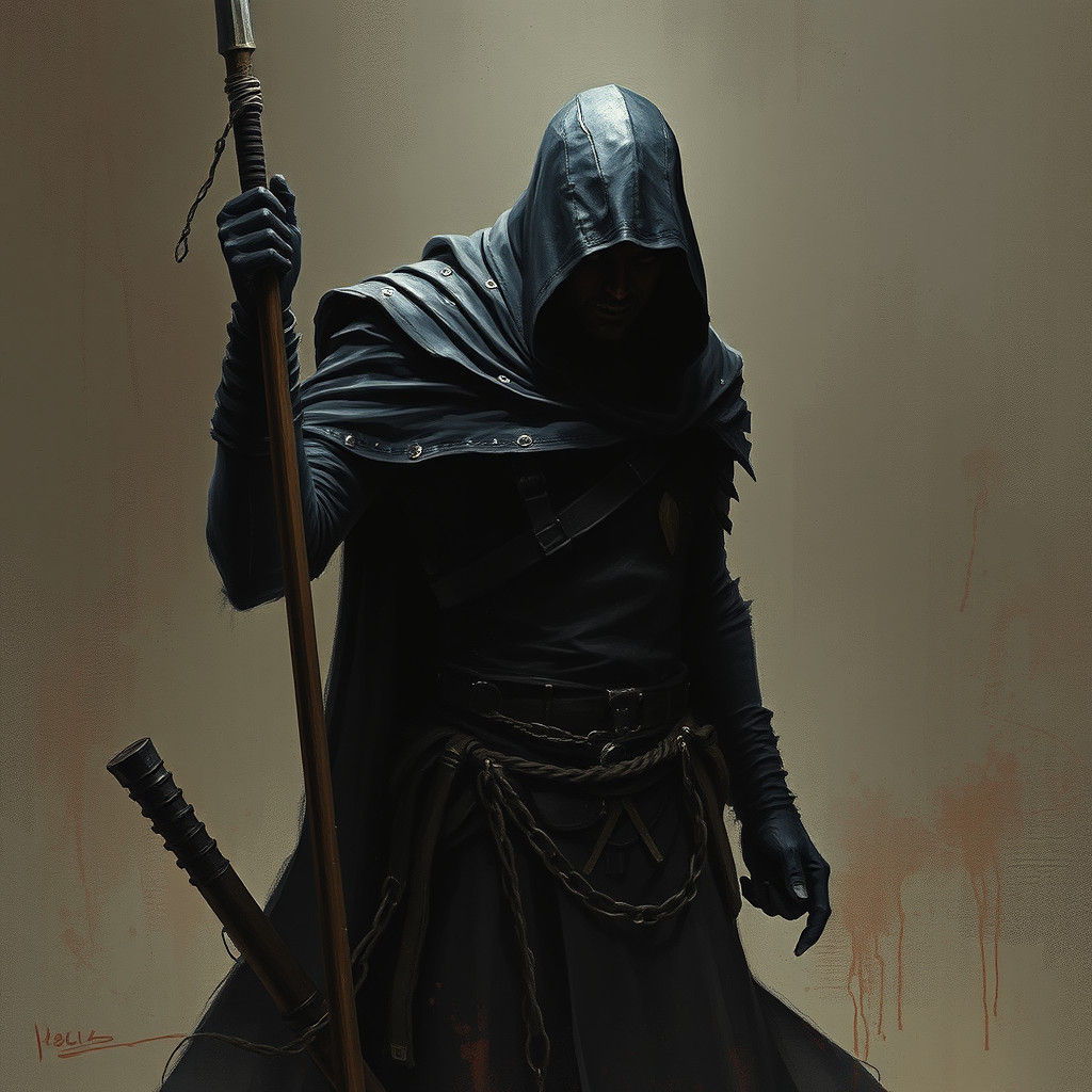 Sinister Henchman in Greg Rutkowski Style