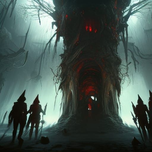 Sinister Dark Fantasy Masterpiece in 8k Resolution