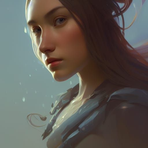 Detailed Portrait Concept Art in Unreal Engine 5