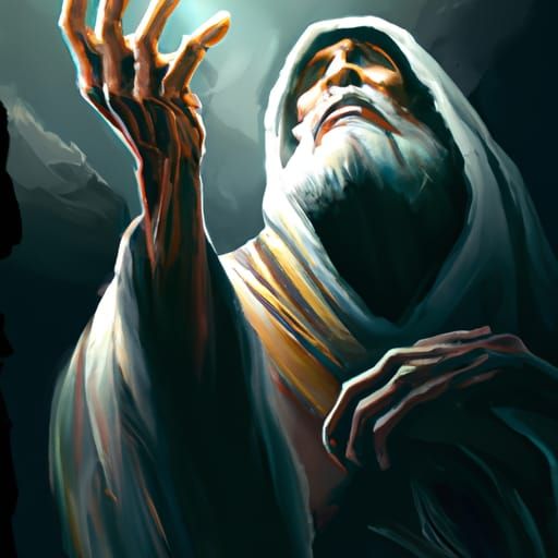 Ultra-Realistic Prophet in Surreal Photorealistic Style