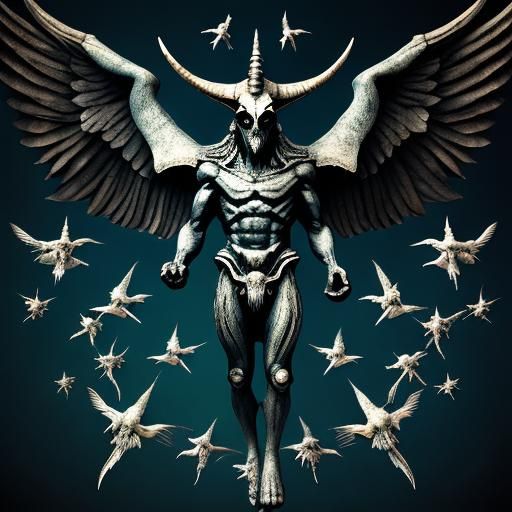 Baphomet's Nightmare: A 4K Visual Spectacle