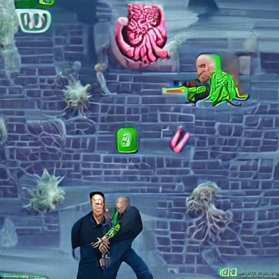 Cthulhu Confronts Action Hero in Dark Showdown
