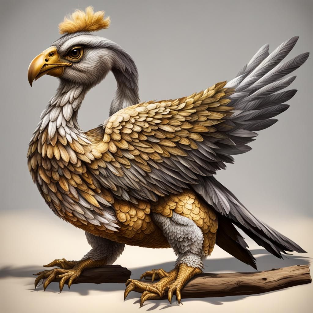 Storks with Large Wings Soaring