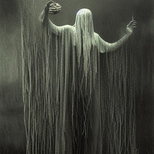 Detailed Swamp Hag Ready for Sacrifice