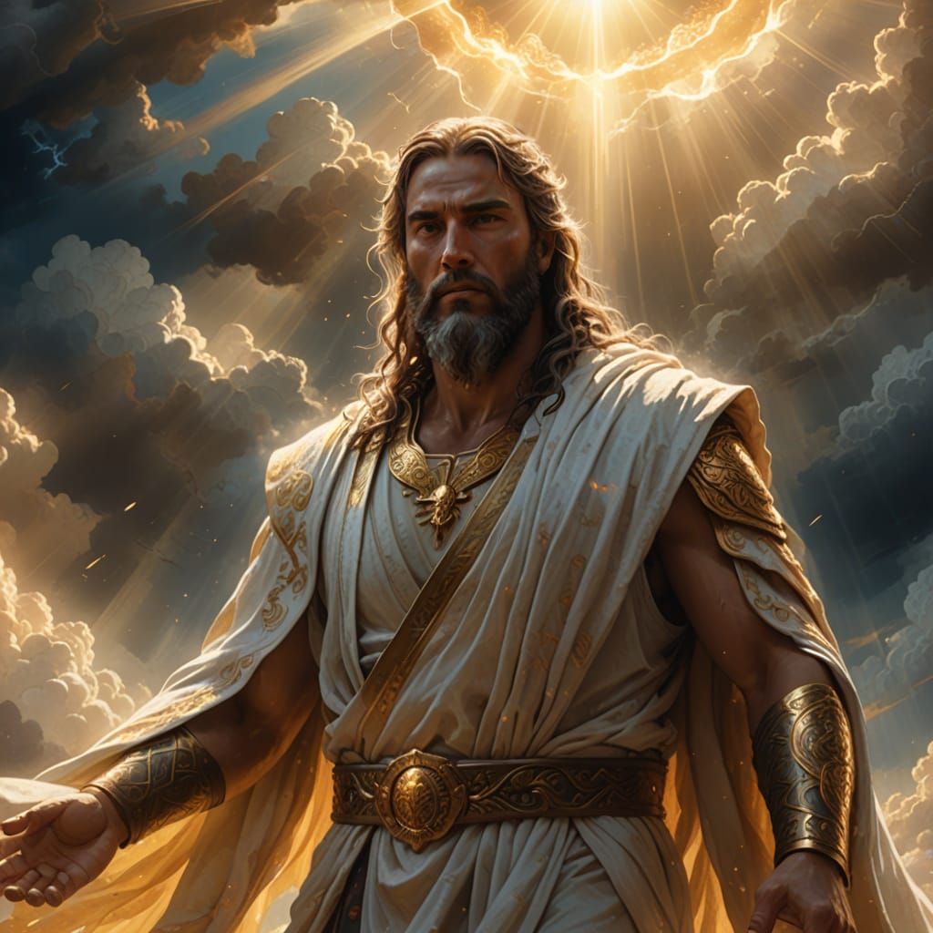 God Creating: Epic Fantasy Art in Divine Light