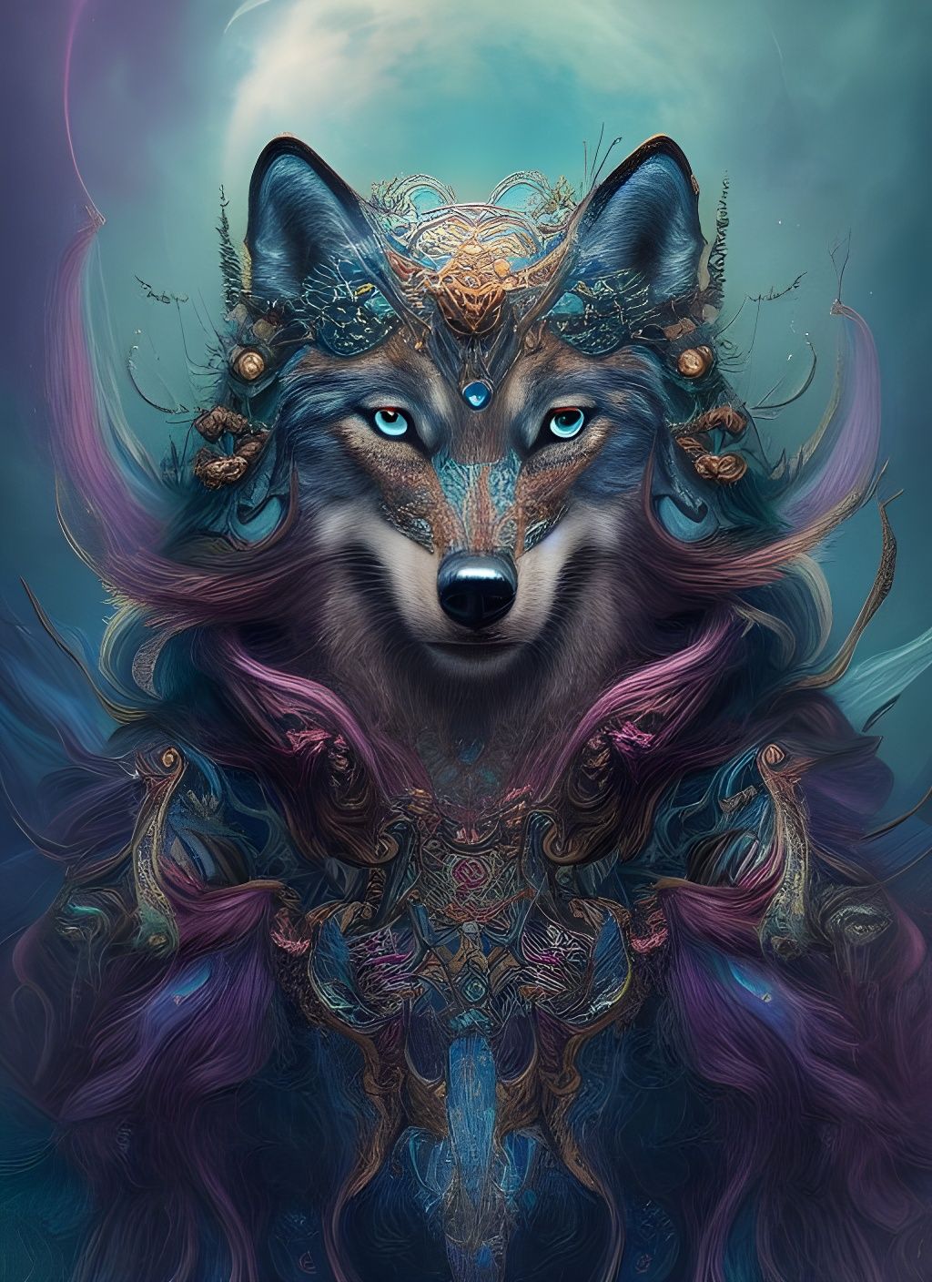 The Mystical Wolf