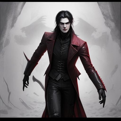 Vampire Hunter Portrait: Ready for the Night