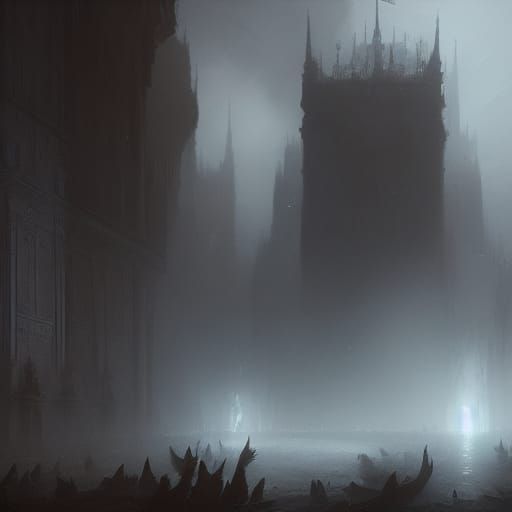 Fantasy Fairy with Supernatural Power in Dark Fantasy Art