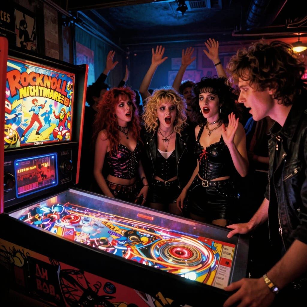 Rocknroll Nightmare: 80s Punk Arcade Fantasy