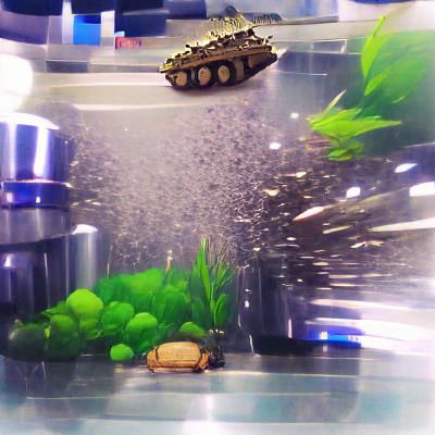 AI Generated Image of a Tank