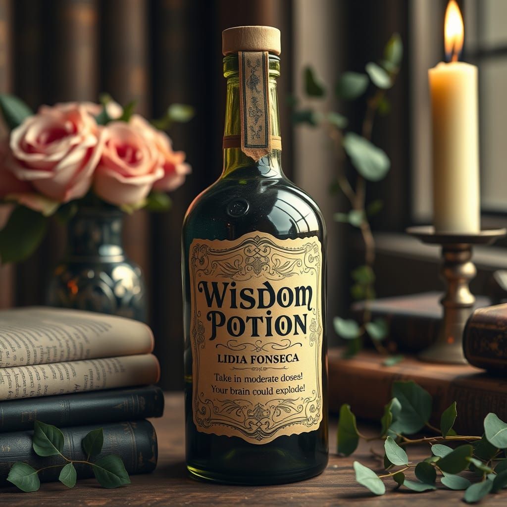🌿🌹🍃📚༻Wisdom Potion༺📖🍃🌹🌿