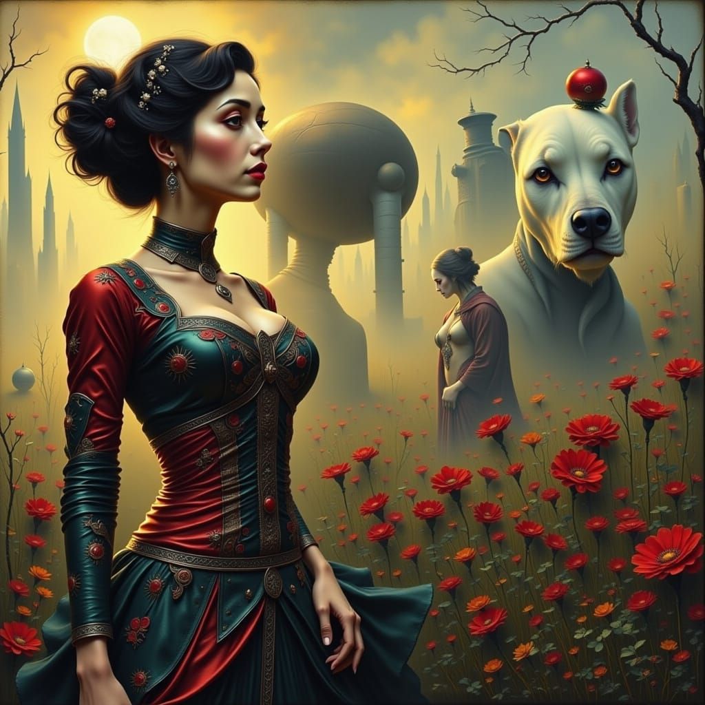 Surreal Eerie Landscapes Inspired by Magritte