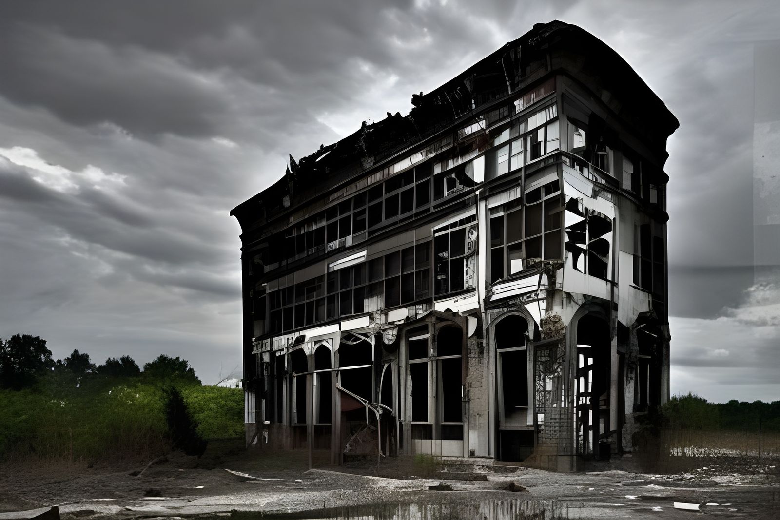 Eerie Beauty of Abandoned Industrial Ruins