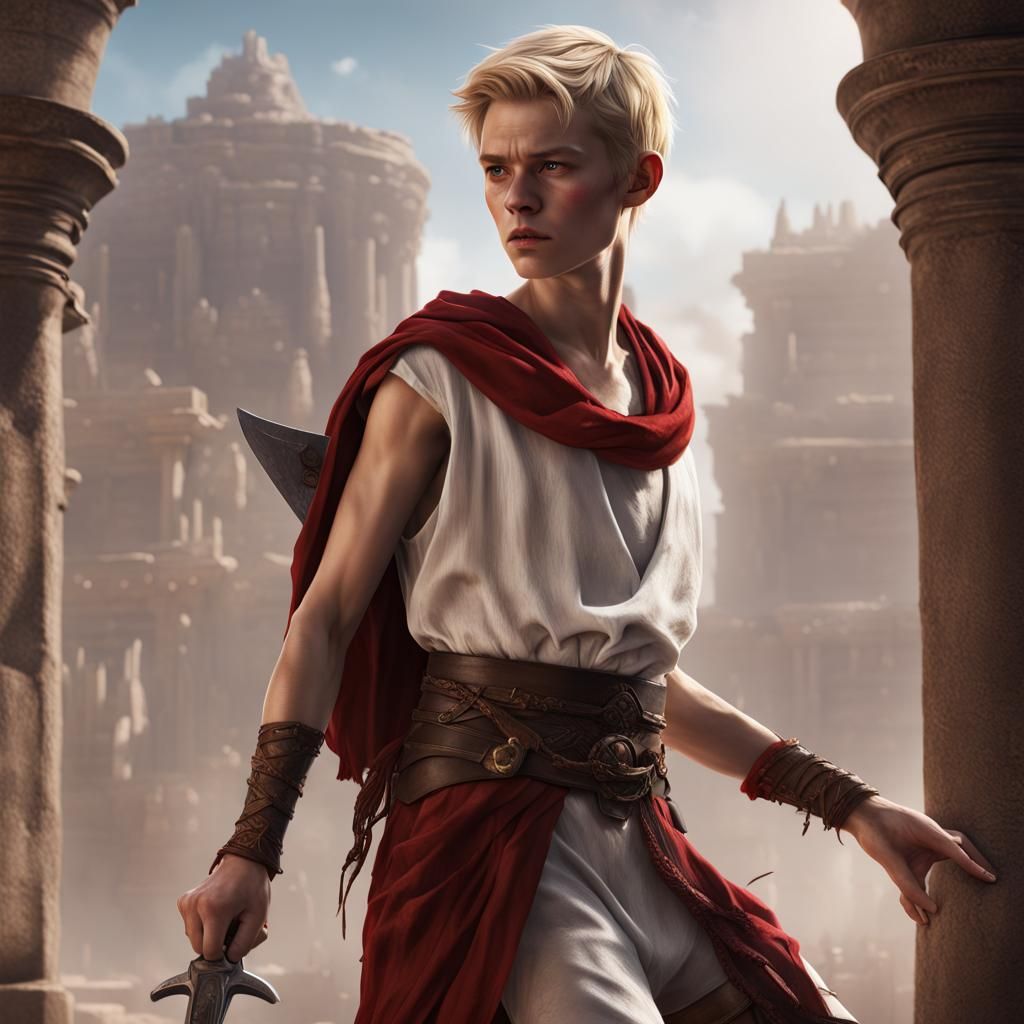 Thomas Brodie-Sangster in Toga: Fantasy Concept Art