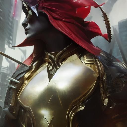 Spawn in Dynamic Attack Pose: Digital Art