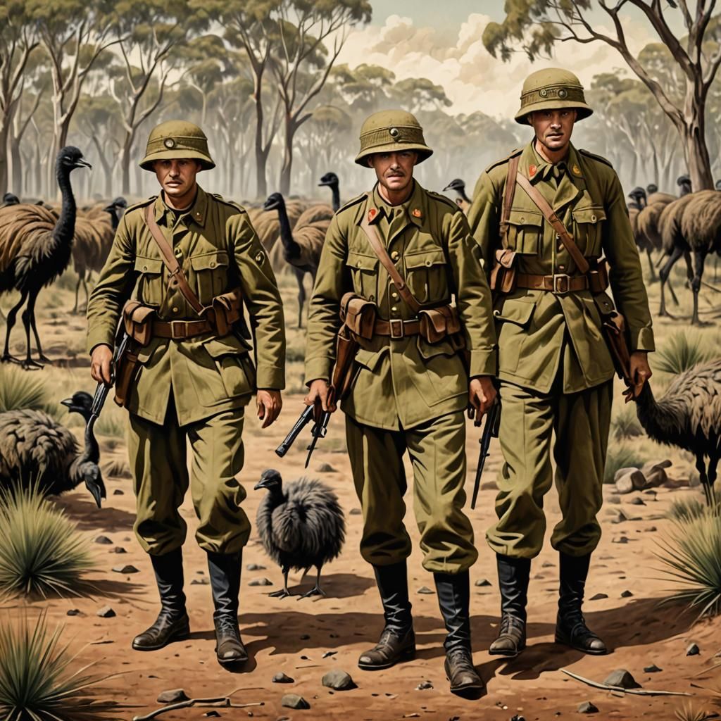 Great Emu War: Soldiers vs. Emus in Australia