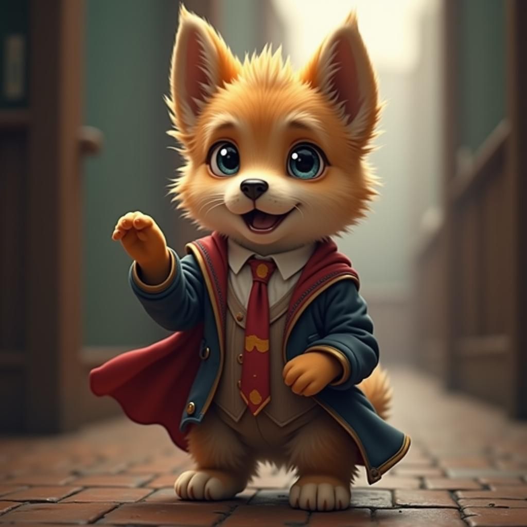 Puppy's First Day at Magic School