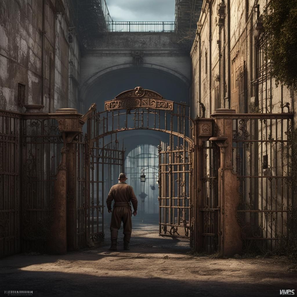 Last Alcatraz Prisoner's Escape: Matte Painting