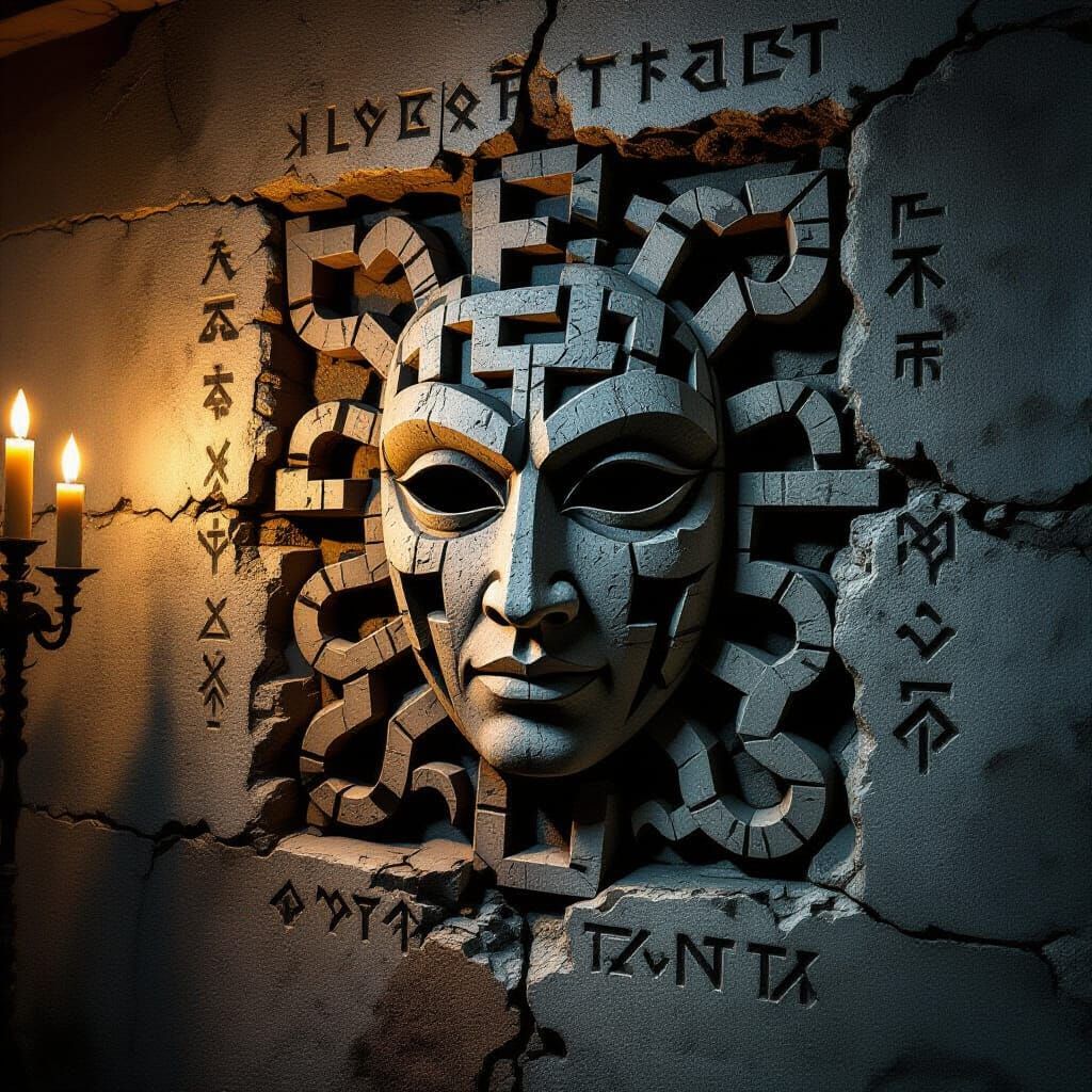 Occult Stone Carving in 1920s Psychiatric Hospital