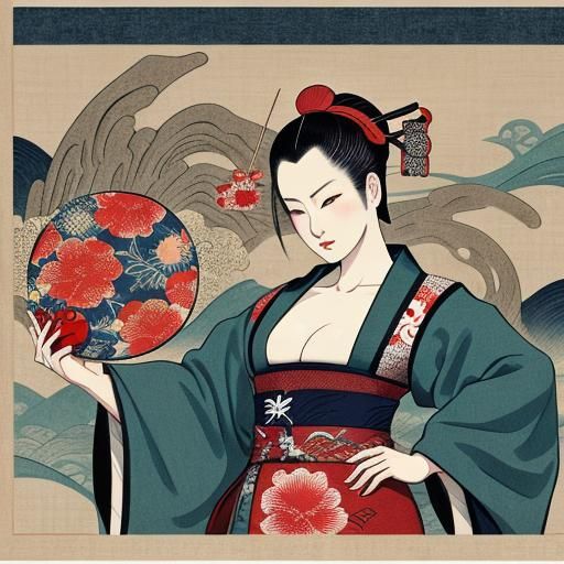 Ukiyo-e Style Creation in High Definition