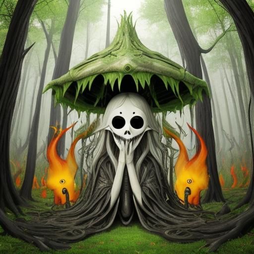 Ghost Introspection: AI's Meaning in Surreal Art